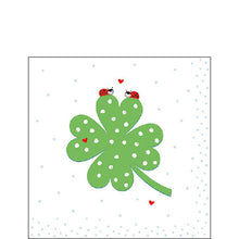Load image into Gallery viewer, Ambiente Shamrock Luck Napkins -  Available in 2 sizes
