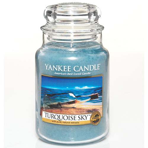 Yankee Candle Glass Jar Candle - Turquoise Sky