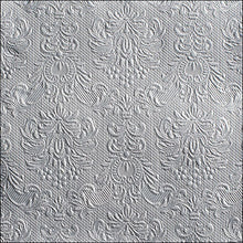 Load image into Gallery viewer, Ambiente Embossed Napkins Elegance Silver -  Available in 2 sizes
