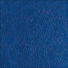 Load image into Gallery viewer, Ambiente Embossed Napkins Elegance Navy -  Available in 2 sizes

