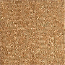 Load image into Gallery viewer, Ambiente Embossed Napkins Elegance Bronze -  Available in 2 sizes
