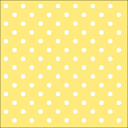 Ambiente Yellow Pastel Dots Napkins - Large