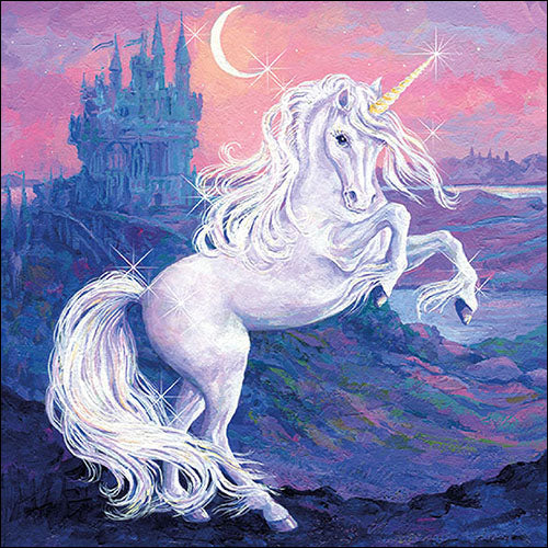 Ambiente Fantasy Unicorn Napkins - Large
