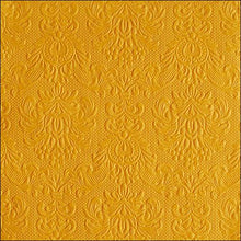 Load image into Gallery viewer, Ambiente Embossed Napkins Elegance Ocher -  Available in 2 sizes
