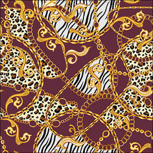 Load image into Gallery viewer, Ambiente Golden Pattern Berry Napkins - Large
