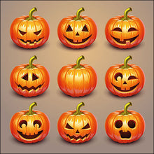 Load image into Gallery viewer, Ambiente Halloween Pumpkins Napkins - Large
