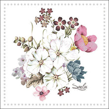 Load image into Gallery viewer, Ambiente Mea Flowers Napkins -  Available in 2 sizes
