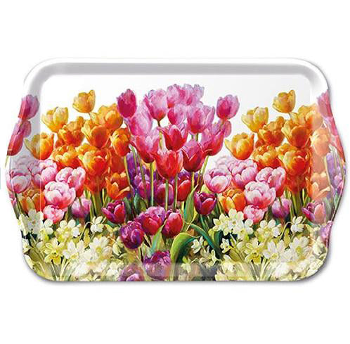 Ambiente Melamine Tray Tulips - 13x21cm
