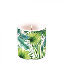 Load image into Gallery viewer, Ambiente Tropical Leaves Candle - Available in 2 sizes
