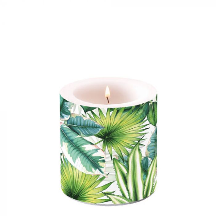 Ambiente Tropical Leaves Candle - Available in 2 sizes