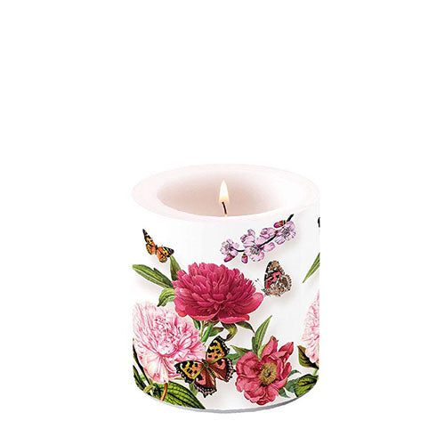 Ambiente Peonies Candle - Available in 2 sizes