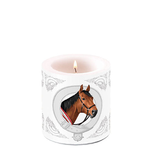 Ambiente Classic Horse Candle - Unscented