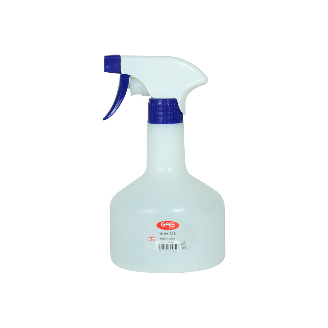 Gab Plastic Liquid Sprayer - 0.6L, Available in 2 colors