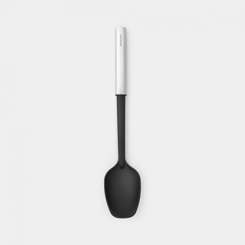 Brabantia Serving Spoon, Non-Stick - Matt Steel