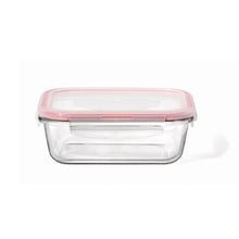 Load image into Gallery viewer, Lock&amp;Lock Set of 2 Glass Containers - 630ml
