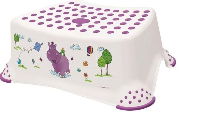 Keeeper Hippo Step Stool - White (Tomek)
