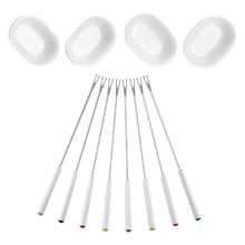 Load image into Gallery viewer, Tefal Ambiance Fondue with Rotating Glass Plate &amp; 8 Forks - 800W
