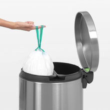 Load image into Gallery viewer, Brabantia  Recycle Pedal Bin  with 2 Compartments, 2 x 20 Liters – Matt Steel Fingerprint Proof
