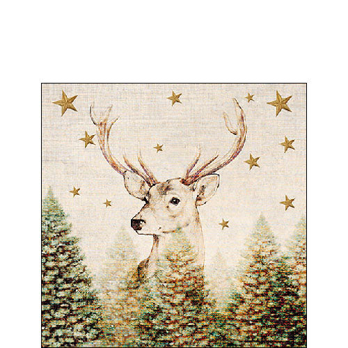 Ambiente Christmas Ulvar Napkins -  Available in 2 sizes