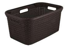 Load image into Gallery viewer, Curver Rattan Laundry Basket - 45 Liters, Available in 3 Colors
