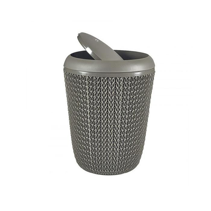 Curver Knit Waste Bins, Off White or Brown
