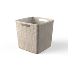 Load image into Gallery viewer, Curver Jute Cube Baskets - 17L, 28 x 28 x 27cm

