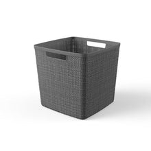 Load image into Gallery viewer, Curver Jute Cube Baskets - 17L, 28 x 28 x 27cm
