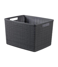 Load image into Gallery viewer, Curver Jute Large Baskets - 20L, 36 x 28 x 23cm
