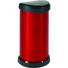 Load image into Gallery viewer, Curver Deco D-Shaped Touch Bin with Inner Bucket, 40 Liters - Available in Several Colors
