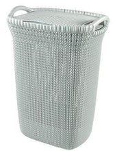 Load image into Gallery viewer, Curver Knit Laundry Hamper, 57 liters - Available in 4 Colors
