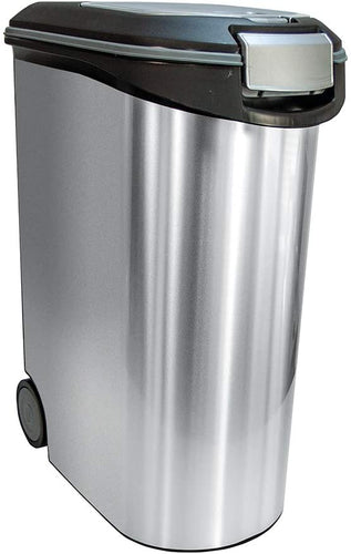 Curver Pet Dry Food Container - 20 Kg, Chrome
