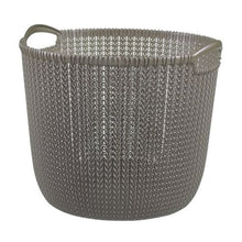 Load image into Gallery viewer, Curver Knit Large Round Basket- 30 Liters, Available in Several Colors
