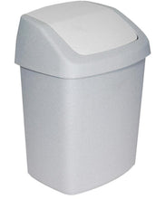 Load image into Gallery viewer, Curver Waste Bin with Swinging Lid, 15 Liters
