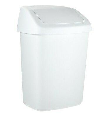 Curver Waste Bin with Swinging Lid, 50 Liters