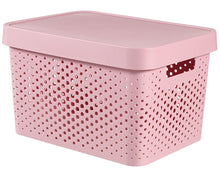 Load image into Gallery viewer, Curver Infinity X-Large Dots Storage Box with Lid -17.5 Liters
