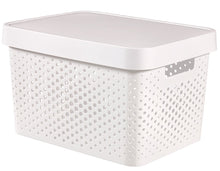 Load image into Gallery viewer, Curver Infinity X-Large Dots Storage Box with Lid -17.5 Liters
