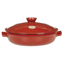 Load image into Gallery viewer, Emile Henry Flame Round Saut√© Pan, 25cm - 1.9 liters
