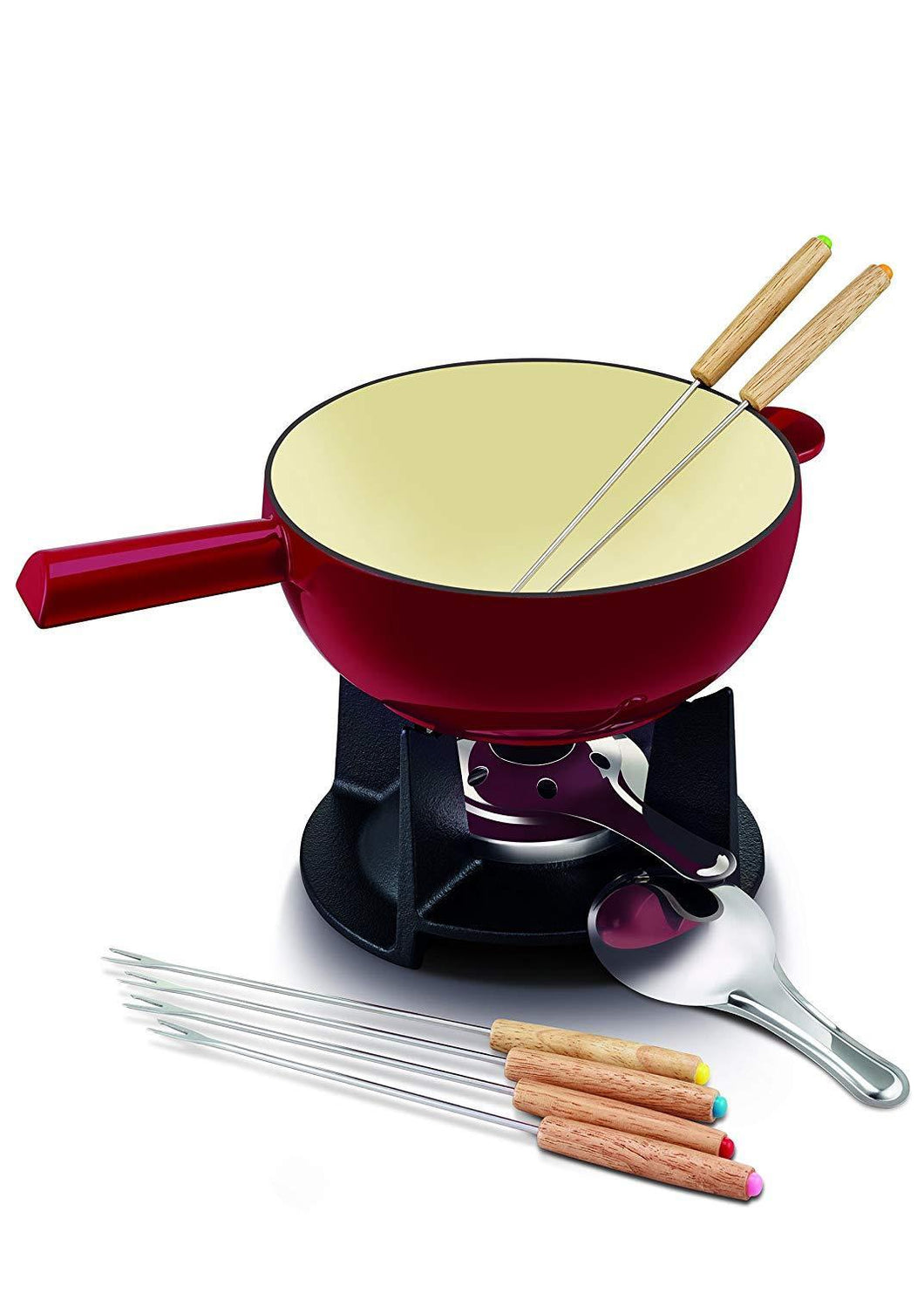 Beka Belledone Cast Iron Cheese Fondue Set - Serves 6 Persons