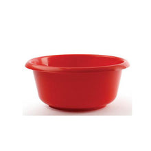 Load image into Gallery viewer, Gab Plastic Round Basins, Red - Available in several sizes
