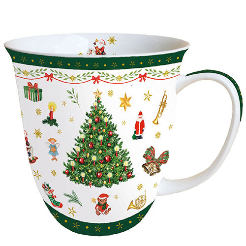 Ambiente Mug Christmas Evergreen - 400ml