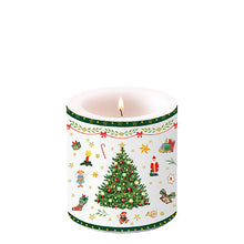 Load image into Gallery viewer, Ambiente Christmas Tree Candle Evergreen - Unscented
