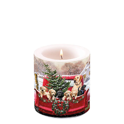 Ambiente Christmas Candle Family Trip - Unscented