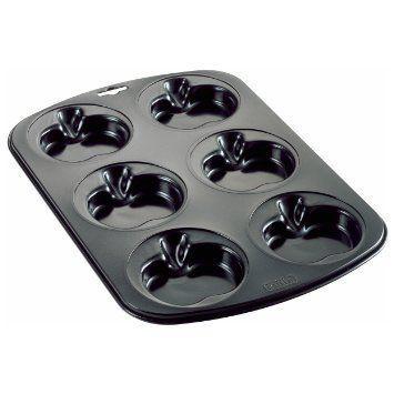 Kaiser 6 Apple-Shaped Muffin Pans - 38 x 27cm