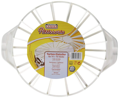 Kaiser P√¢tisserie Cake Divider - for 14 or 16 pieces of cake