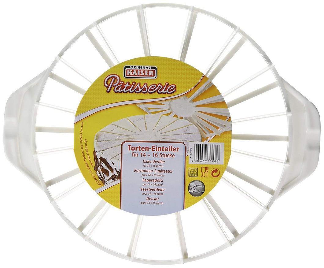 Kaiser P√¢tisserie Cake Divider - for 14 or 16 pieces of cake