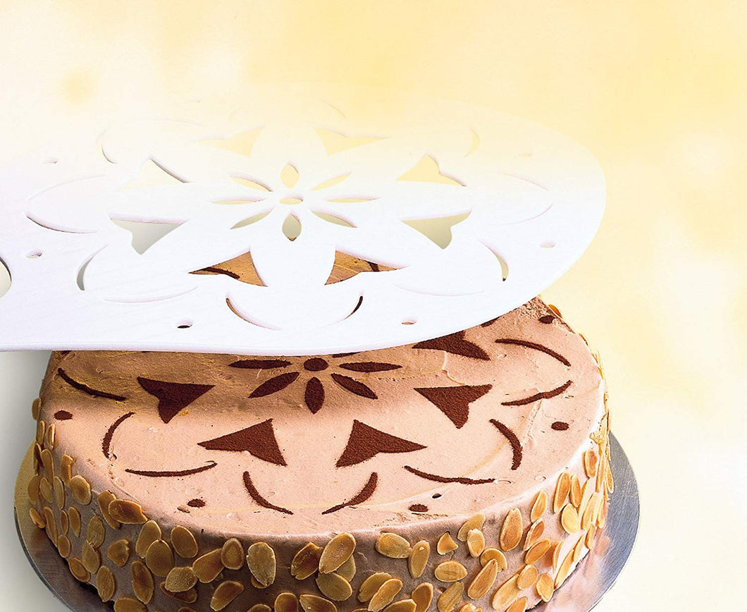 Kaiser P√¢tisserie Cake Lifter with Stencil Design