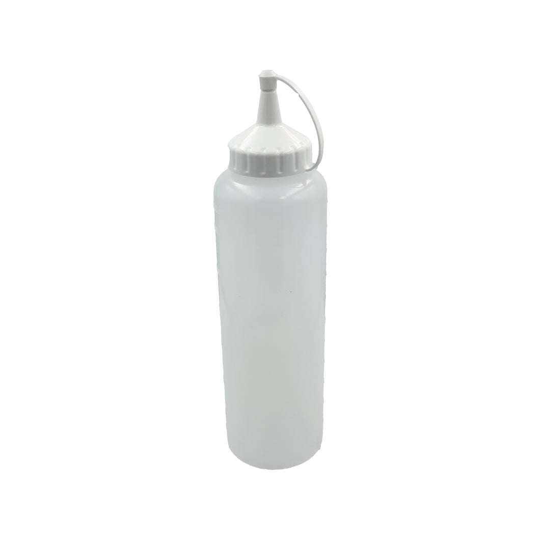 Gab Plastic Snap & Seal Bottle - 0.4 Liters, White