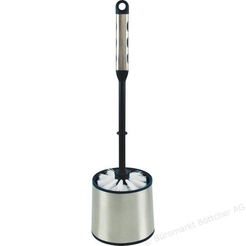 Coronet Toilet Brush Metal Edition, Stainless Steel - 39cm - Round, Silver
