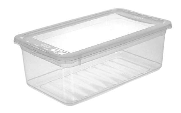 Keeeper Bea Clear Box - 5.6 Liters, 33 x 12 x 19.5cm