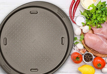 Load image into Gallery viewer, Tefal Easy Grip Perforated Pizza Tray - 34cm
